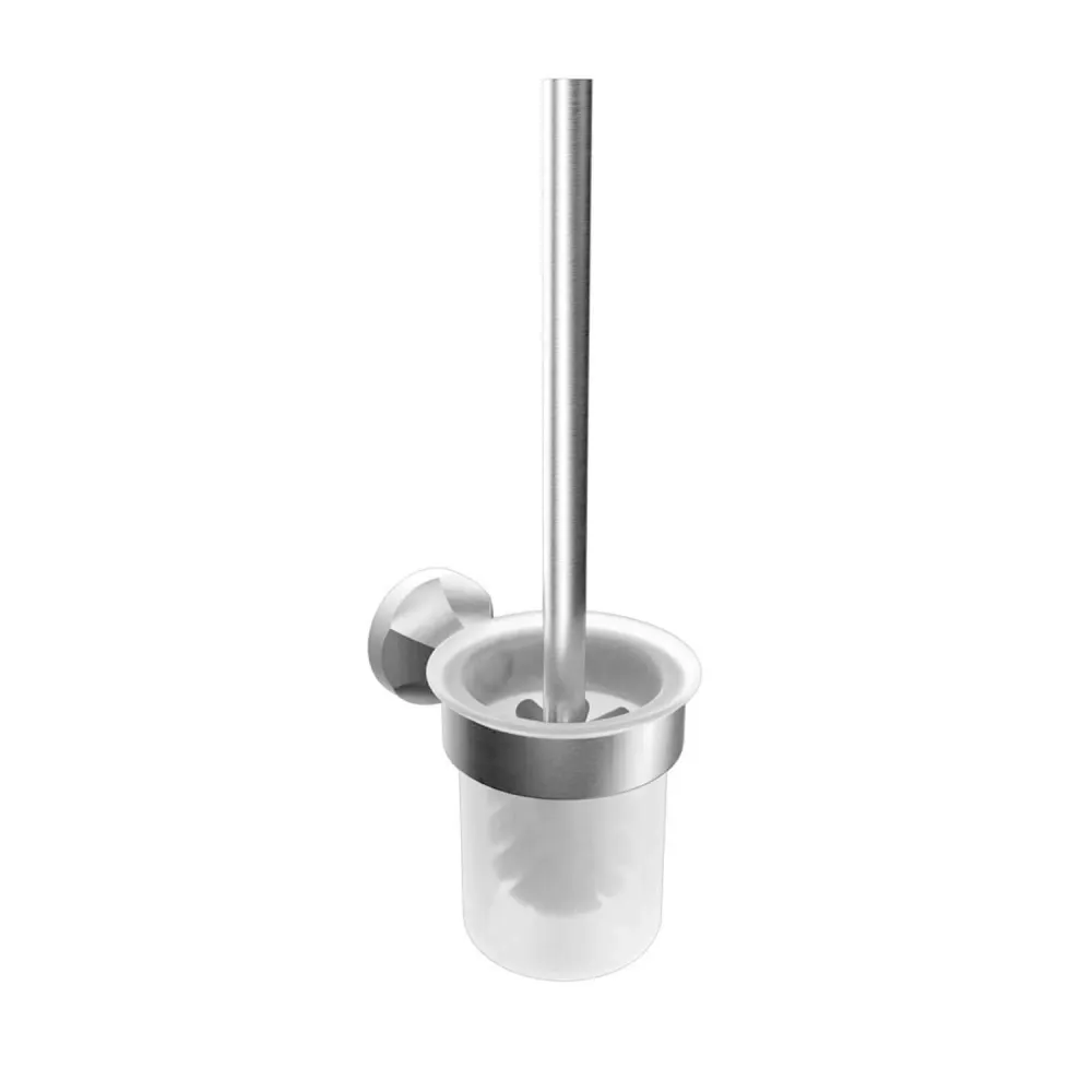 **JUSQU'À ÉPUISEMENT DES STOCKS** Brosse WC murale Magma - Nickel brossé