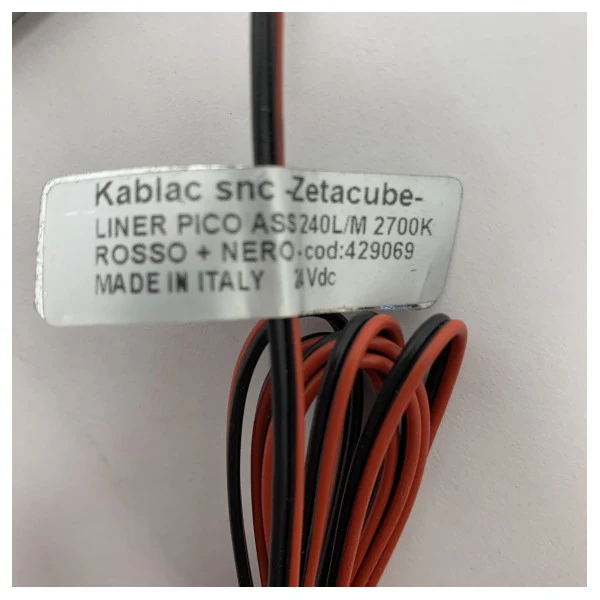 Kablac Marine Grade LED Liner Light 2700K Warm White 600mm IP55 Waterproof 12V DC, Durable Maritime Lighting