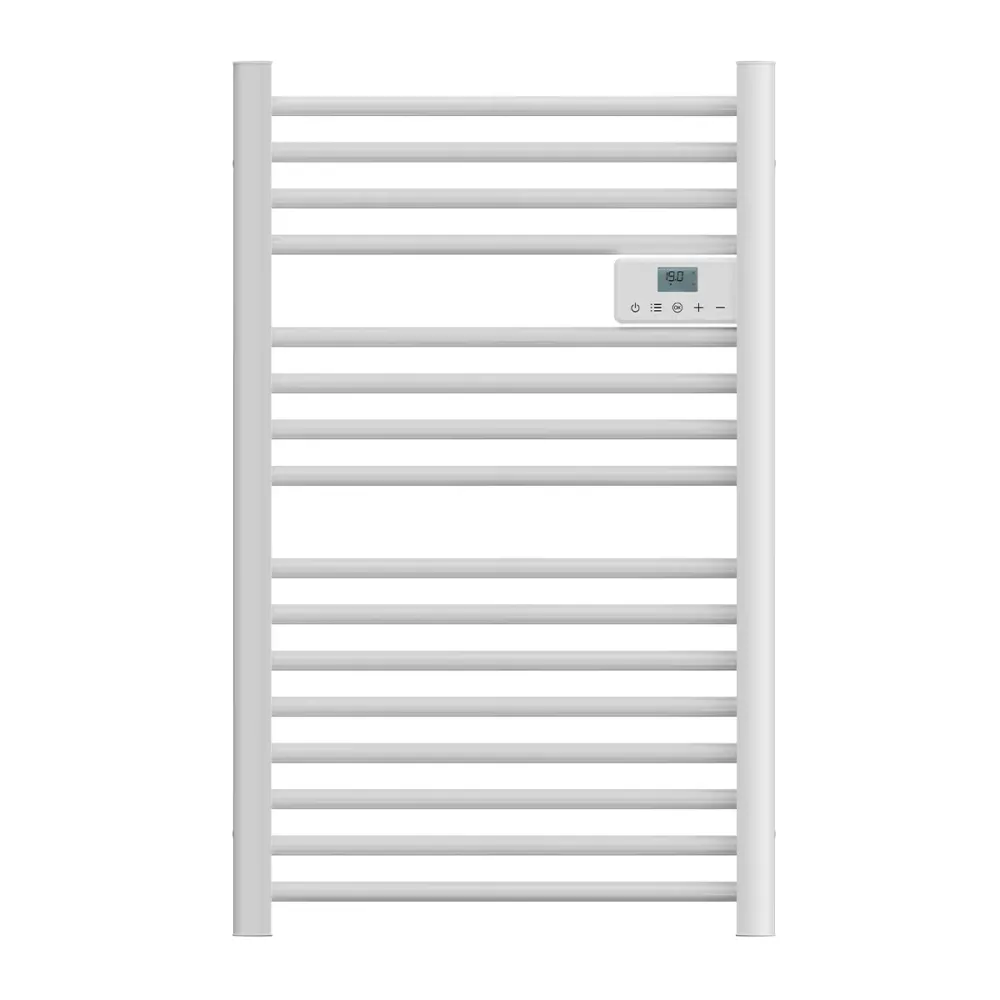 Radiateur sèche-serviettes électrique à inertie écran LCD 500W MONTANA Kalia