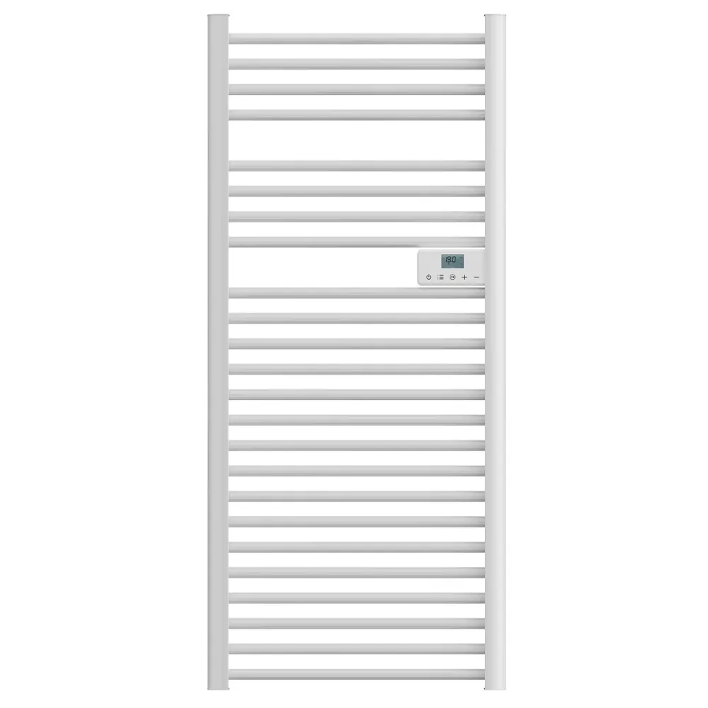 Radiateur sèche-serviettes électrique à inertie écran LCD 750W MONTANA Kalia