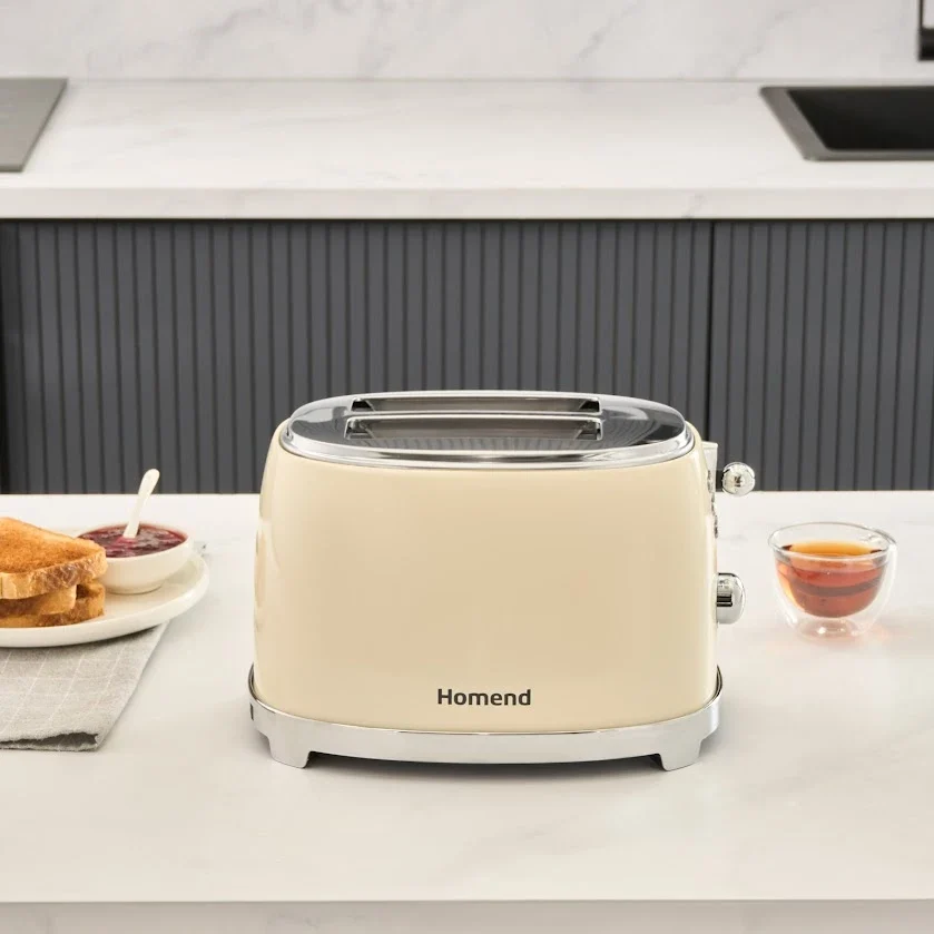 Grille-Pain Homend Vintage Breadfast 1527H – Crème Karaca