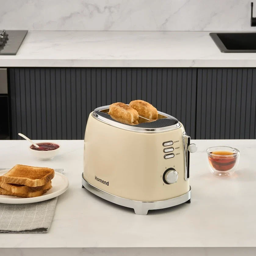 Grille-Pain Homend Vintage Breadfast 1527H – Crème Karaca