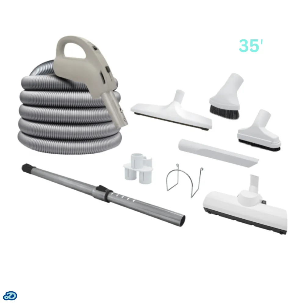 Kit d'accessoires 24 V Super Pack avec tuyau Super Flex - buse pneumatique (35')