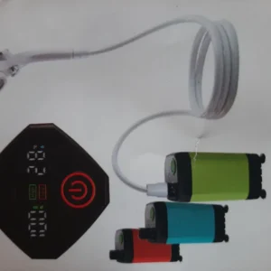 Kit douche avec pompe sur batterie chargement USB
