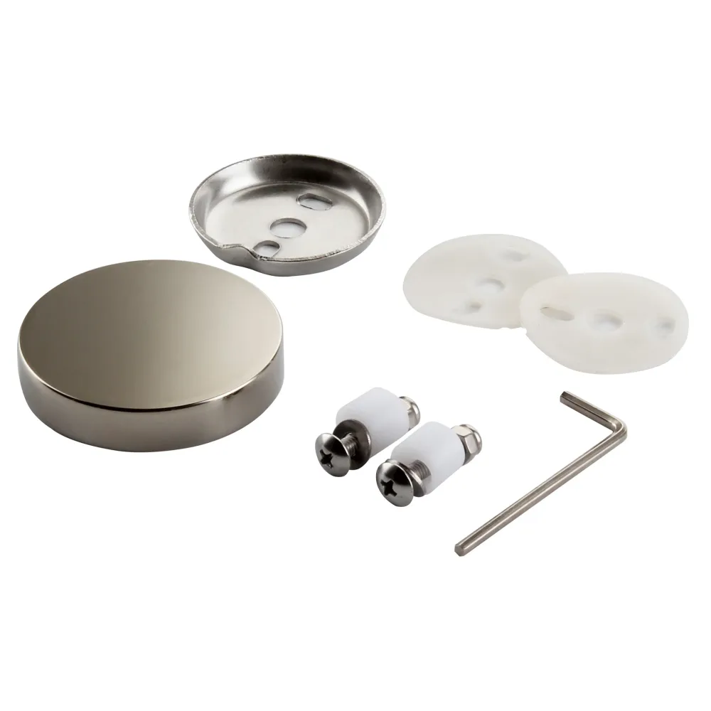 Kit de montage pour verre (Ember, Glow, Lava, Summit) - Nickel poli