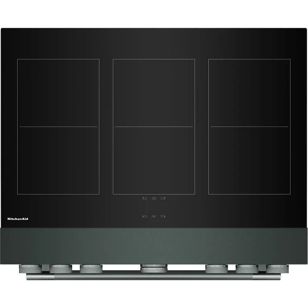 KitchenAid Cuisinière autoportante à induction de 36 pouces avec 6 éléments KFIS936SJP