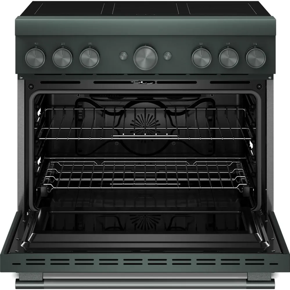 KitchenAid Cuisinière autoportante à induction de 36 pouces avec 6 éléments KFIS936SJP
