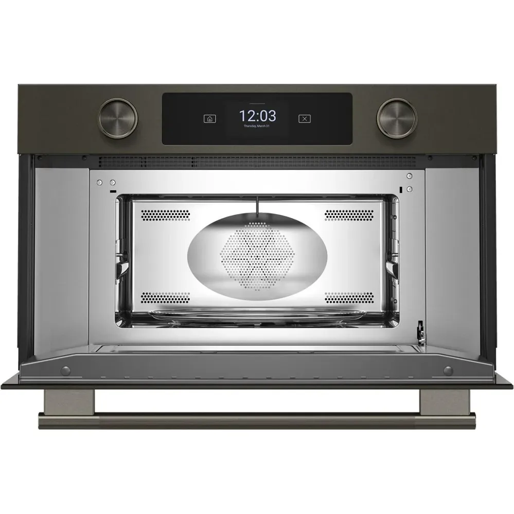 KitchenAid Four à micro-ondes encastrable de 30 pouces avec technologie convection KMBS730SBE
