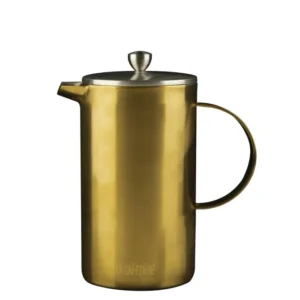 Edited La Cafetiere Double Walled Gold Cafetiere
