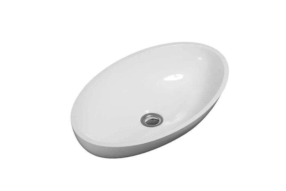 Lavabo-vasque Puccini - Blanc brillant
