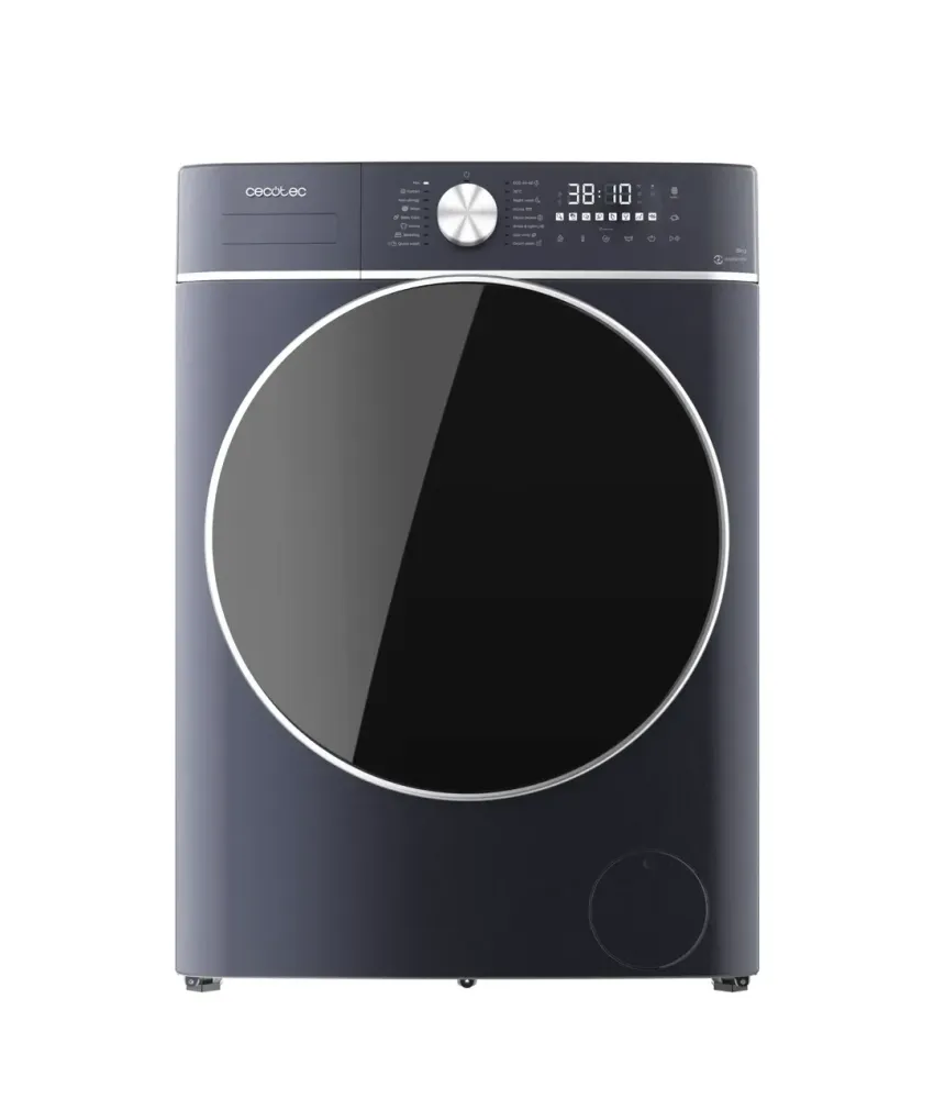 Lave linge sechant Bolero WashDry 10680 Inverter Ice Blue 10 kg 1400 rpm 16 programmes technologie antibacterienne Cecotec