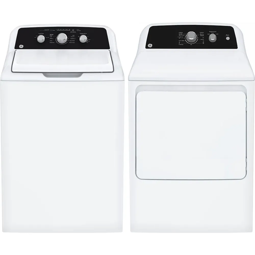 GE Laveuse à chargement vertical de 4,4 pi. cu. avec agitateur GTW334BMRWS