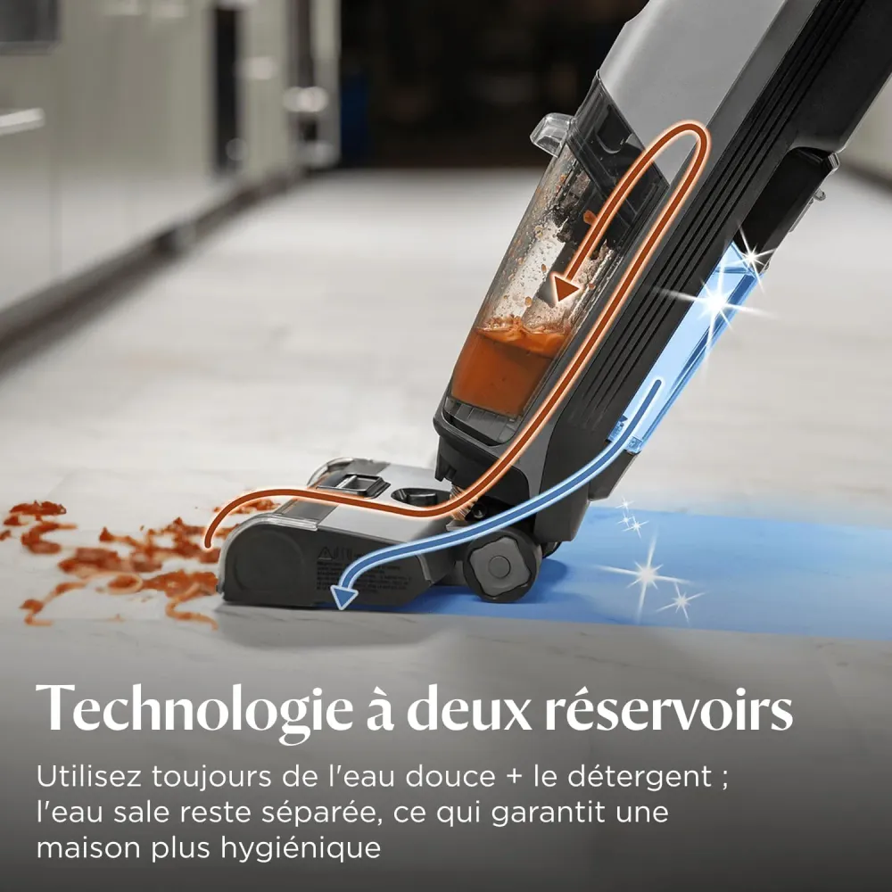 Aspirateur Balai Laveur sans Fil , Bissell CrossWave OmniForce Edge. LB PREMIUM