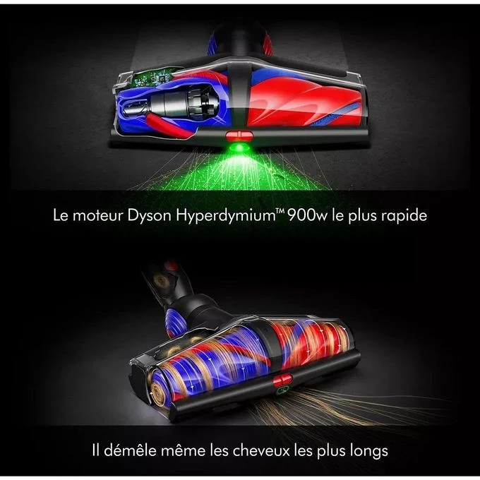 Dyson Aspirateur balai laveur V16 PISTON ANIMAL SUBMARINE DS60 - 315AW-1h10 autonomie - brosse laser LB PREMIUM
