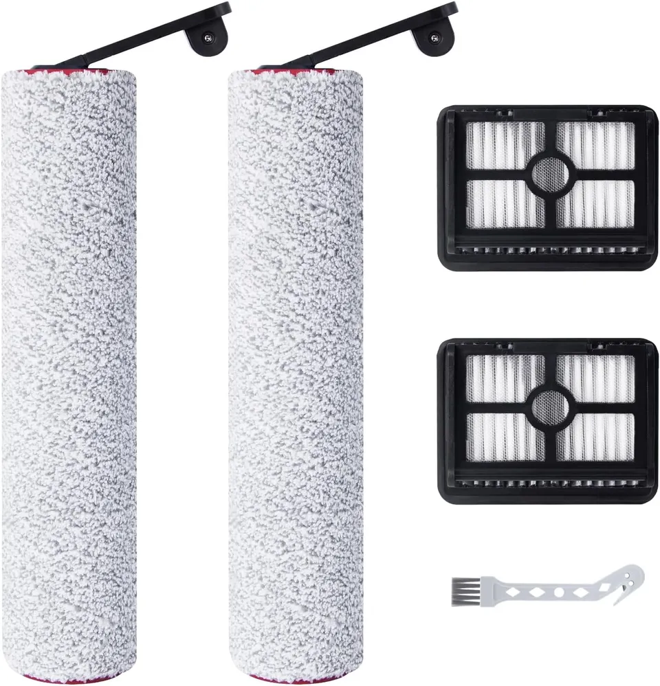 Kit d’accessoires pour Dreame H12 Pro / H12 Dual – 2 rouleaux de brosse + 2 filtres HEPA + 1 brosse de nettoyage LB PREMIUM