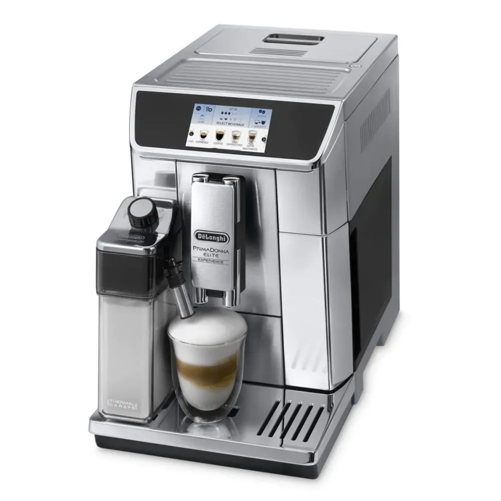 Électroménager silencieux Delonghi PrimaDonna Elite Experience ECAM650.85.MS - Ton argent