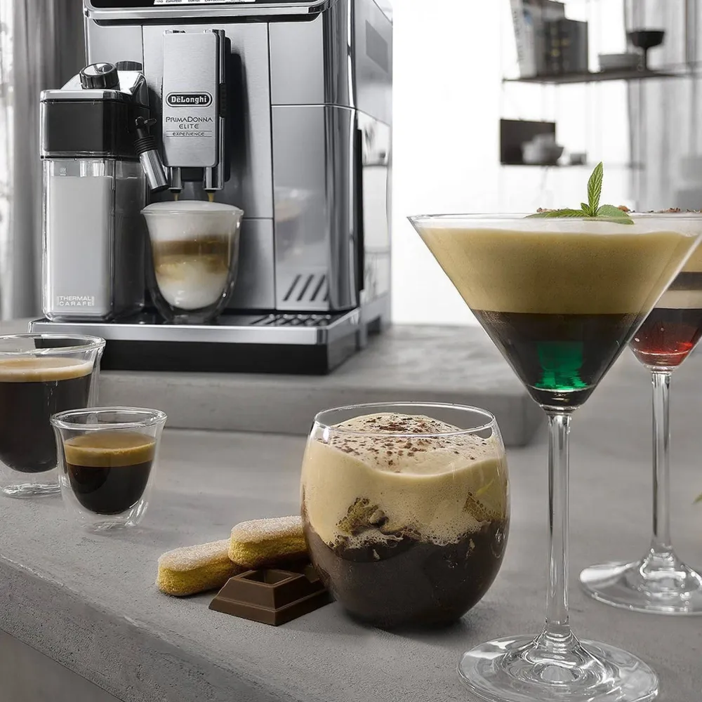 Électroménager silencieux Delonghi PrimaDonna Elite Experience ECAM650.85.MS - Ton argent