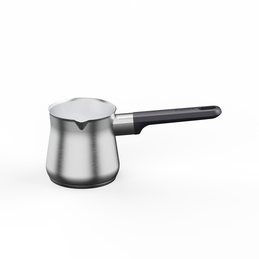 LEO Pichet à Lait & Cafetière Moka 0,50 L - Ø 8,90 cm