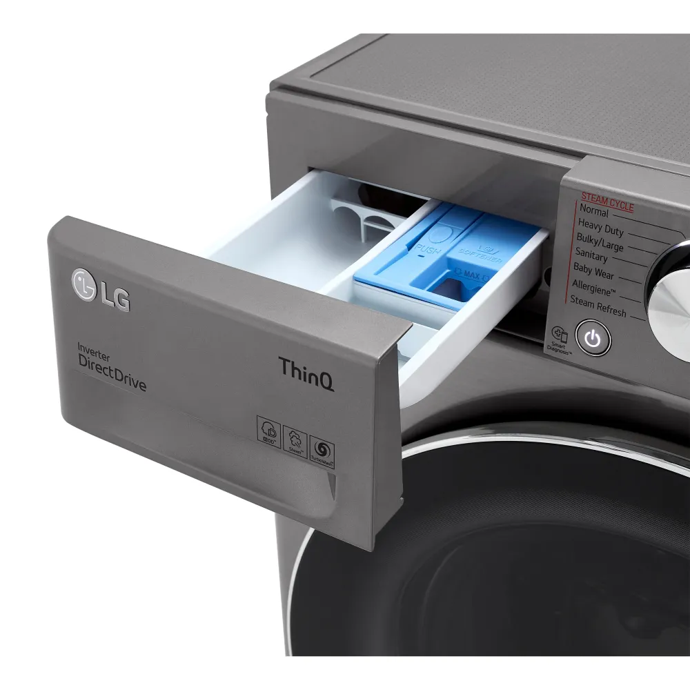 LG Centre de buanderie tout-en-un électrique avec technologie TurboWash™ WM3555HVA