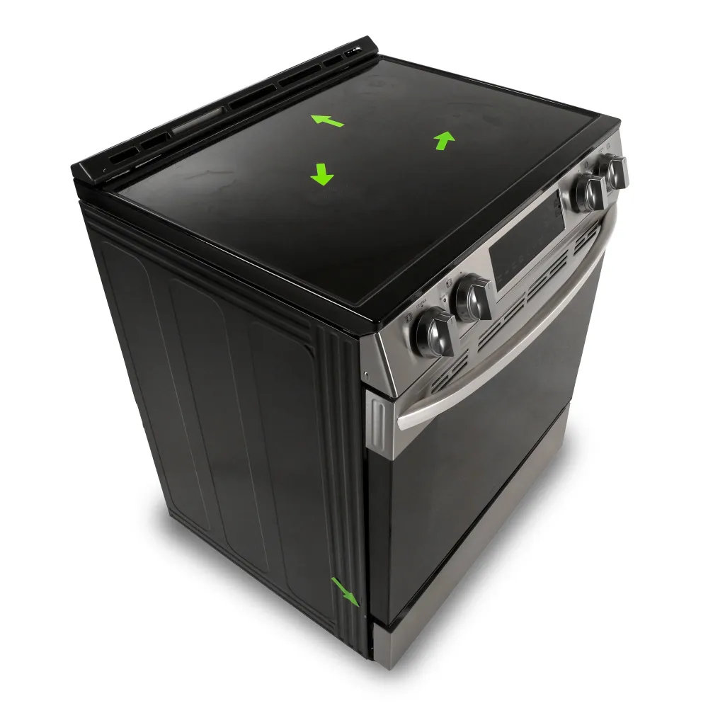 LG - Cuisinière convection avec ventilateur électrique de 30 po et 6,3 pi³