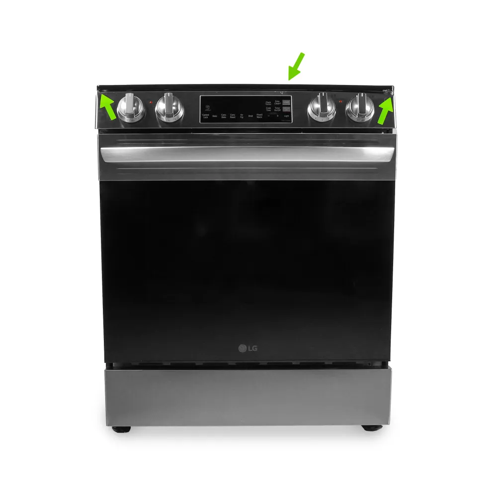 LG - Cuisinière encastrable à convection avec ventilateur électrique de 30 po et 6,3 pi³