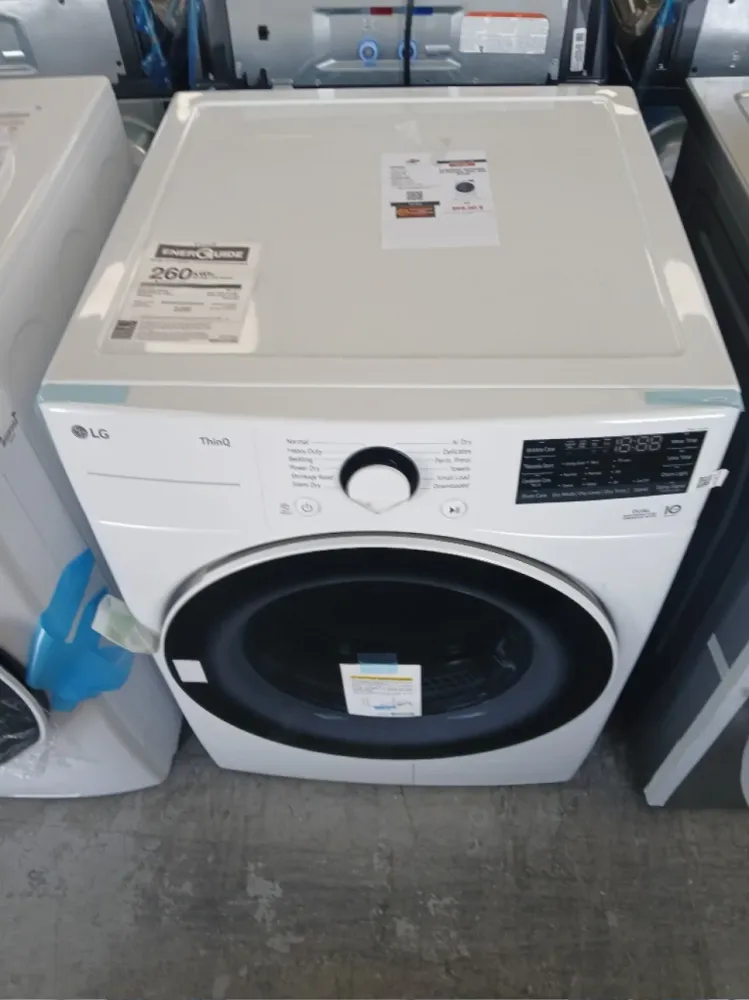 DLHC3602W - SÉCHEUSES - LG - Électrique - Blanc - Boîte Ouverte