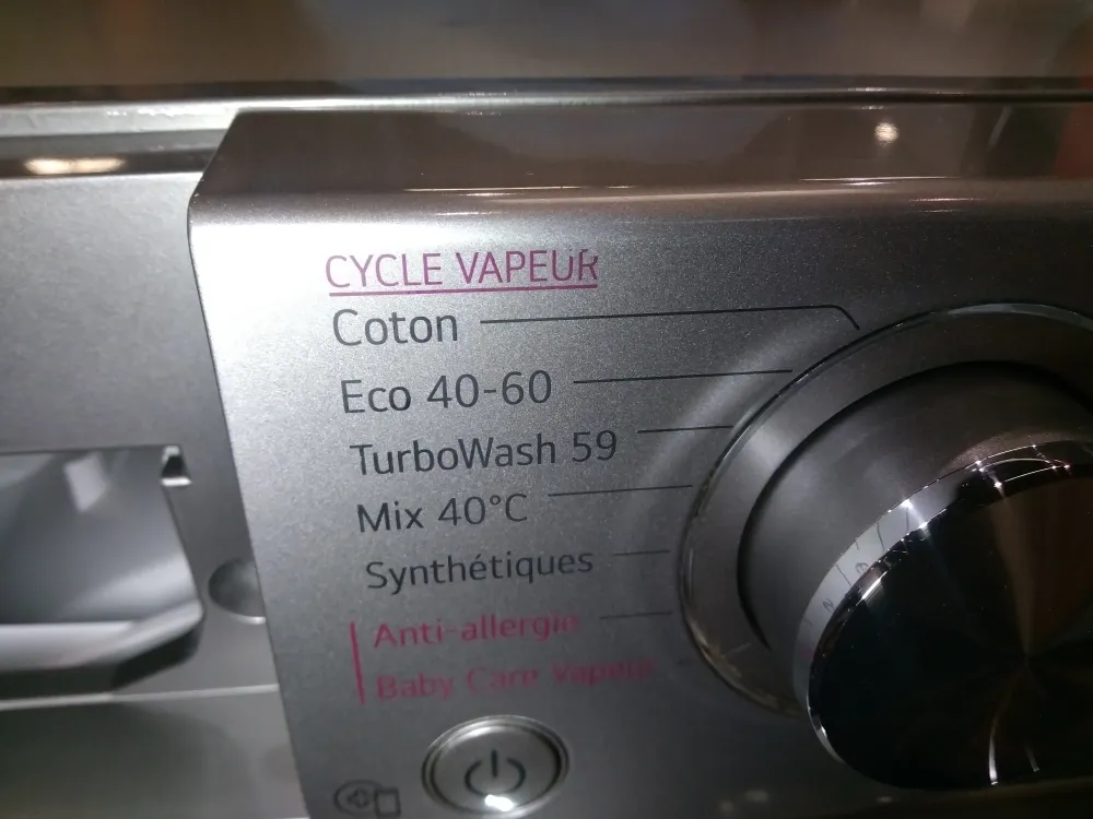 Lave-linge Hublot 10.5 kg Reconditionné LG F14V52IXS