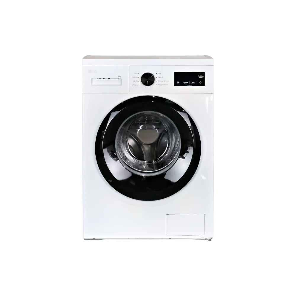 Lave-linge Hublot 8 kg Reconditionné LG F84N15WHSB