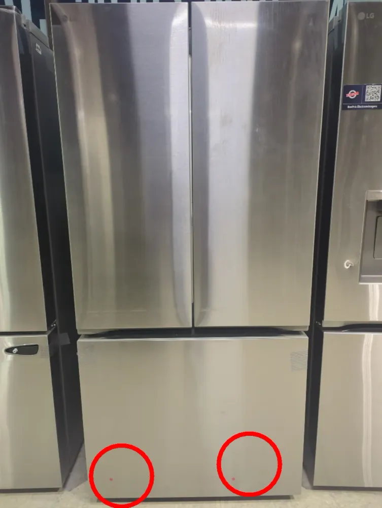 LF21C6200S - RÉFRIGÉRATEURS - LG - Trois Portes Avec Porte À Deux Battants - Acier inoxydable - Boîte Ouverte