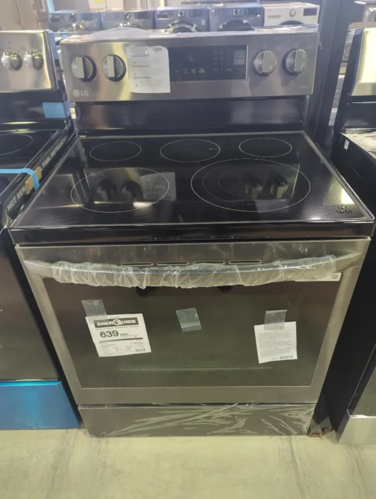 LREL6325D - CUISINIÈRES - LG - Électrique - Acier inoxydable Noir - Boîte Ouverte
