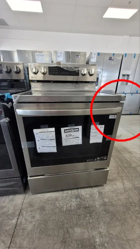 LREL6325F - CUISINIÈRES - LG - Électrique - Acier inoxydable - Boîte Ouverte