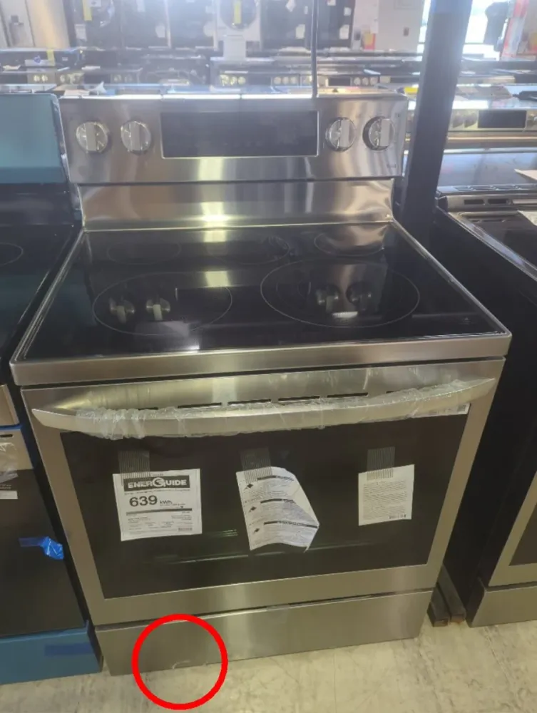 LREL6325F - CUISINIÈRES - LG - Électrique - Acier inoxydable - Boîte Ouverte