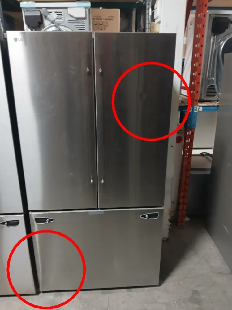 LRFLC2706S - RÉFRIGÉRATEURS - LG - Trois Portes Avec Porte â Deux Battants - Acier inoxydable - Boîte Ouverte