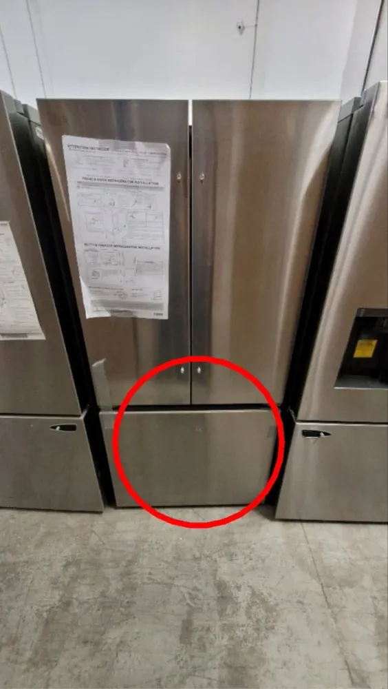 LRFXS3106S - RÉFRIGÉRATEURS - LG - Française 3 portes - Acier inoxydable - Boîte Ouverte