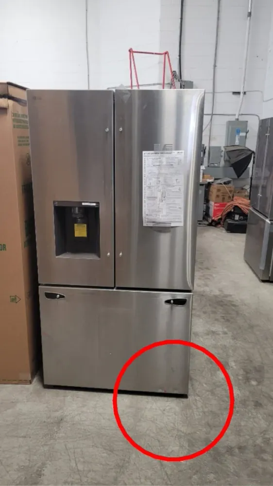 LRFXS3106S - RÉFRIGÉRATEURS - LG - Française 3 portes - Acier inoxydable - Boîte Ouverte