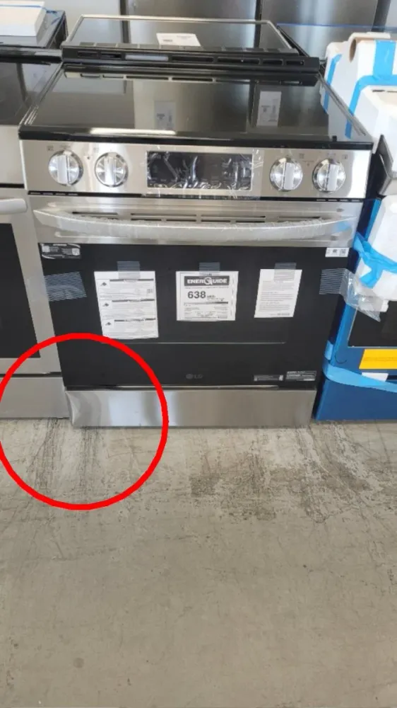 LSEL6331F - CUISINIÈRES - LG - Électrique - Acier inoxydable - Boîte Ouverte