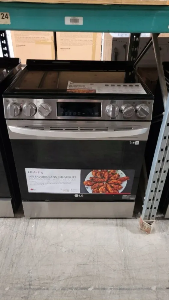 LSEL6333F - CUISINIÈRES - LG - Électrique - Acier inoxydable - Boîte Ouverte