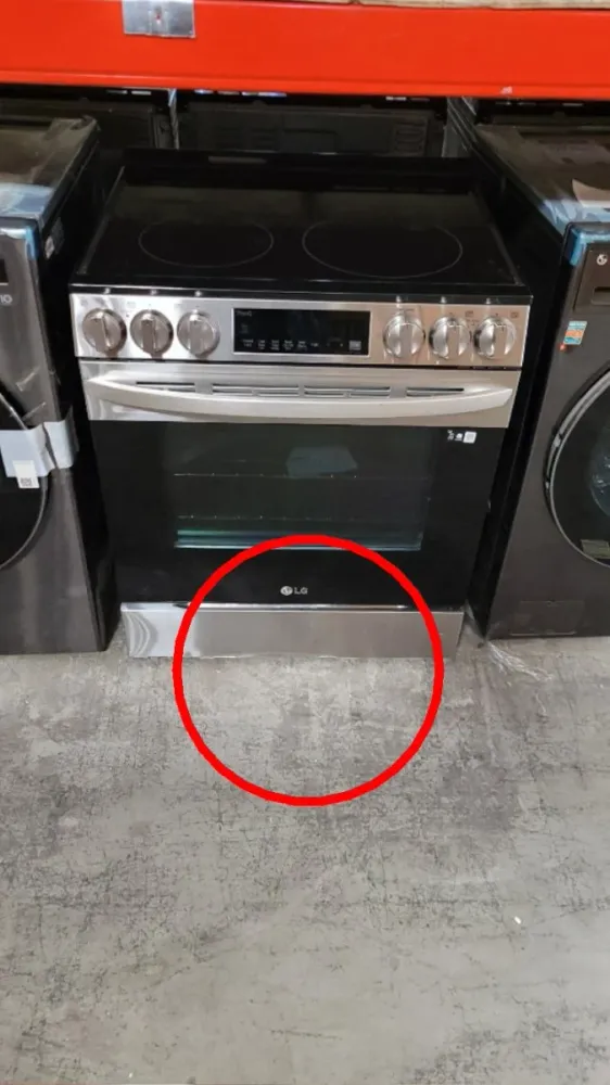 LSEL6333F - CUISINIÈRES - LG - Électrique - Acier inoxydable - Boîte Ouverte