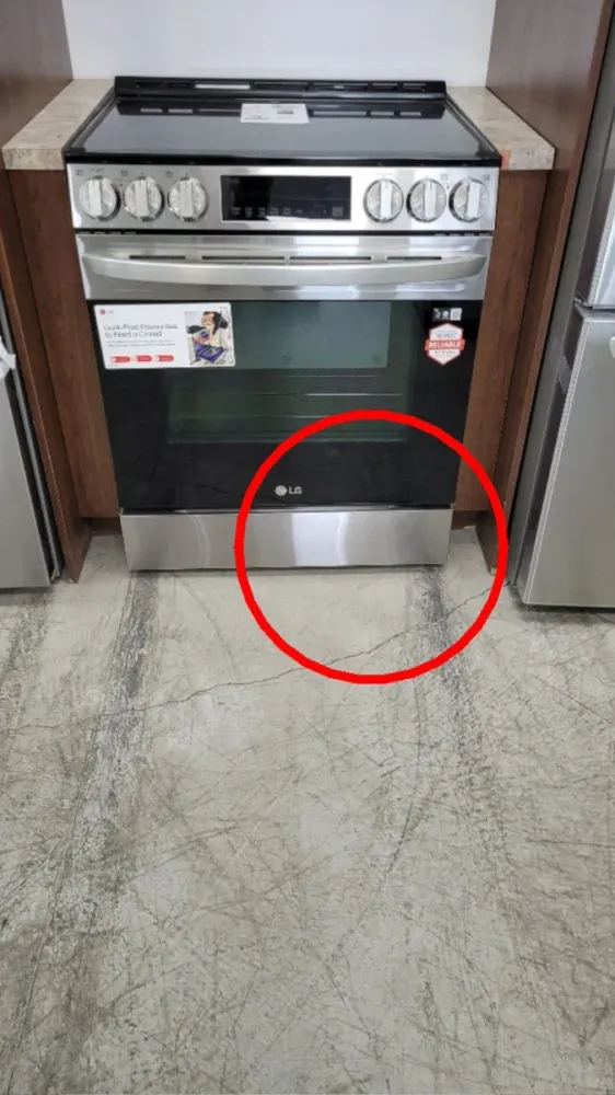 LSEL6333F - CUISINIÈRES - LG - Électrique - Acier inoxydable - Boîte Ouverte