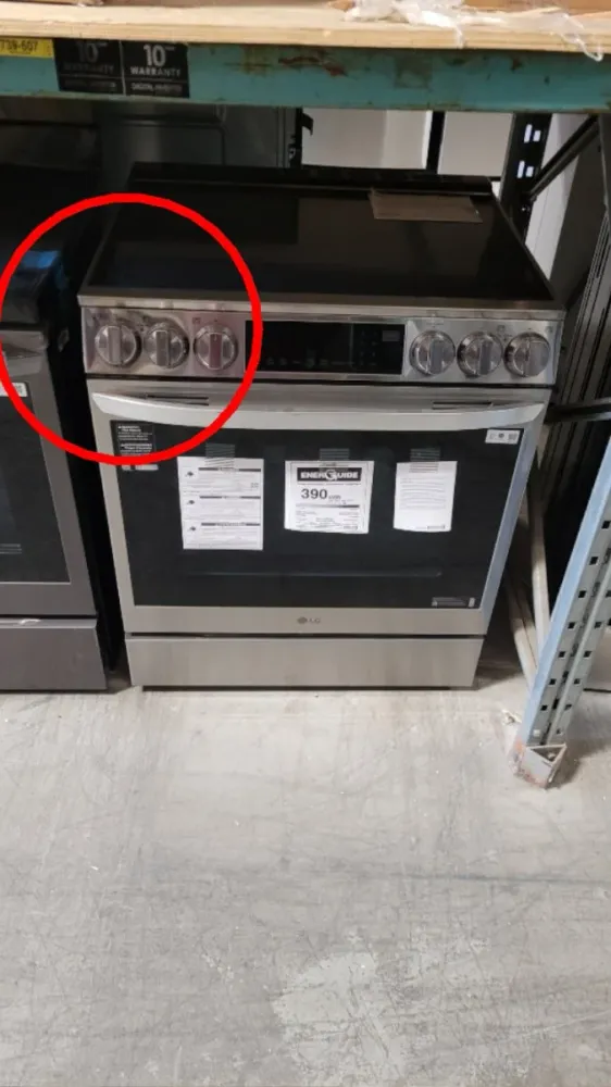 LSIL6336F - CUISINIÈRES - LG - Électrique - Acier inoxydable - Boîte Ouverte
