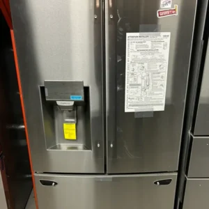 Réfrigérateur à deux portes 27,7 pi³ 36 po à distributeur eau et glaçons de LG (LRFS28XBS) - Inox