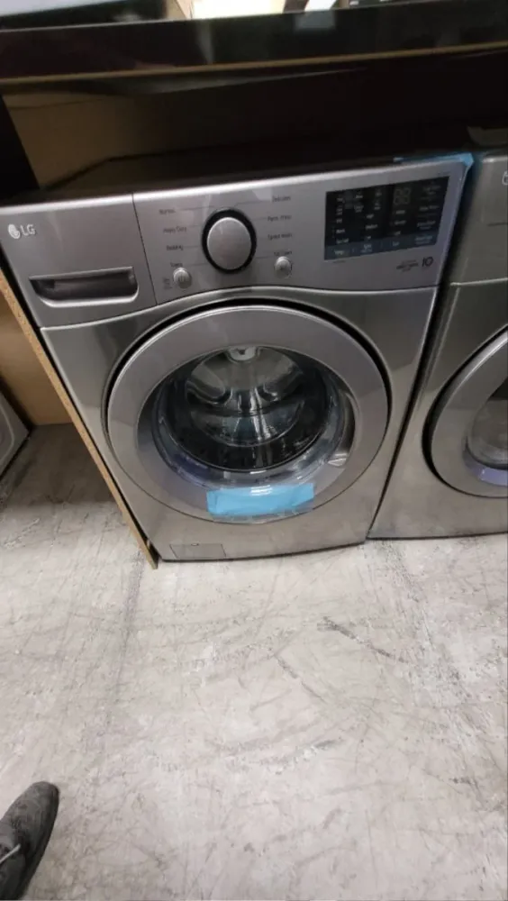 WM3400CV - LAVEUSES - LG - Chargement frontal - Acier graphite - Boîte Ouverte