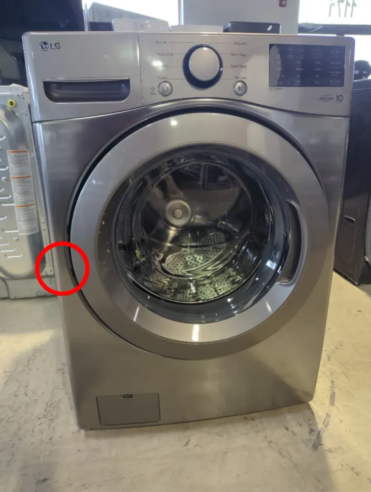 WM3400CV - LAVEUSES - LG - Chargement frontal - Acier graphite - Boîte Ouverte