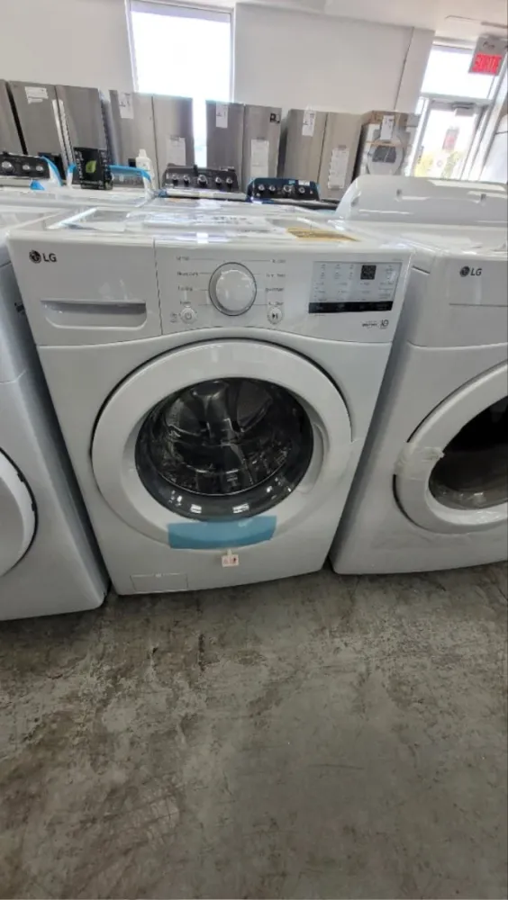 WM3400CW - LAVEUSES - LG - Chargement frontal - Blanc - Boîte Ouverte