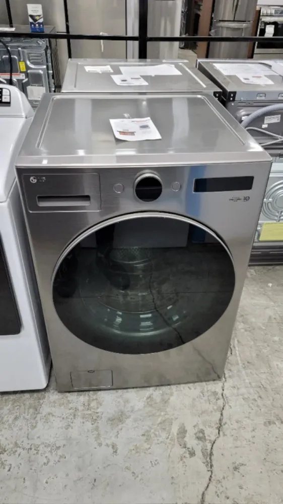 WM5500HVA - LAVEUSES - LG - Chargement frontal - Acier graphite - Boîte Ouverte