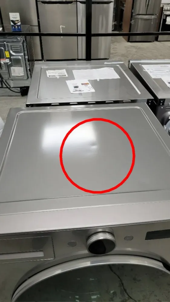 WM5500HVA - LAVEUSES - LG - Chargement frontal - Acier graphite - Boîte Ouverte