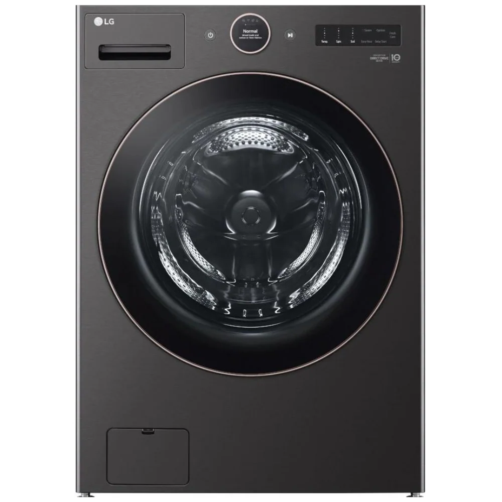 WM6500HBA - LAVEUSES - LG - Chargement frontal - Acier inoxydable noir - Boîte Ouverte