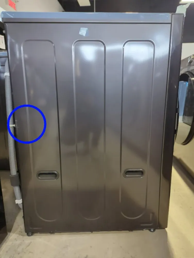 WM6998HBA - LAVEUSE SÉCHEUSE SUPERPOSÉES - LG - Tout en un - Électrique - Acier inoxydable noir - Boîte Ouverte