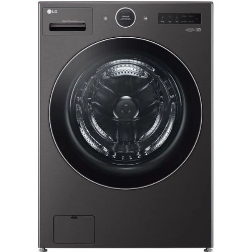 WM6998HBA - LAVEUSE SÉCHEUSE SUPERPOSÉES - LG - Tout en un - Électrique - Acier inoxydable noir - Boîte Ouverte