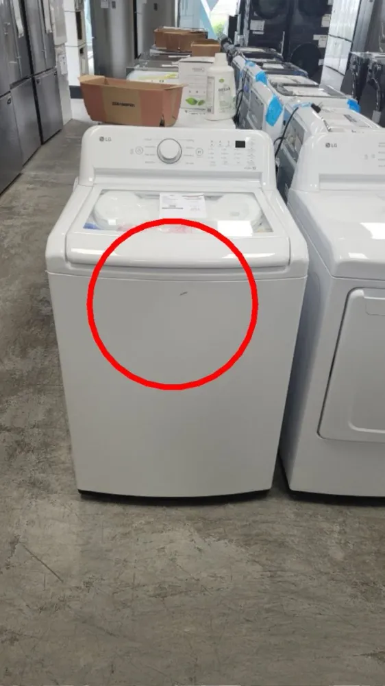 WT7010CW - LAVEUSES - LG - Chargement Vertical - Blanc - Boîte Ouverte